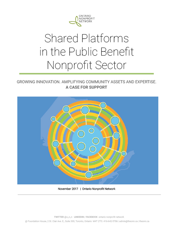 Shared Platforms In The Public Benefit Nonprofit Sector: A Case For ...