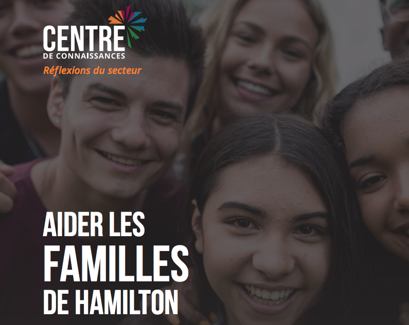 Aider les familles de Hamilton: Photo of faces of young people smiling