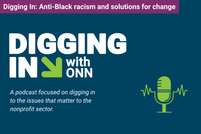 Title card for Digging In: Anti-Black racism and solutions for change