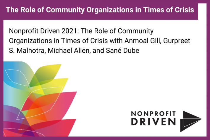 Role Of Community Organizations